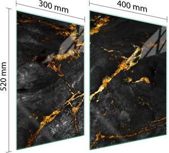 OEM Placa Protectora De Vidrio Para Estufa 70x52 M&aacute;rmol