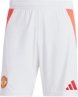 adidas Manchester United 24/25 Home Soccer Shorts Asia Sizing Mufc Red IU1388