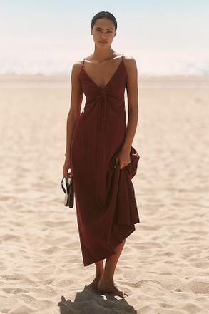 L*Space Mabel Linen Blend Maxi Dress