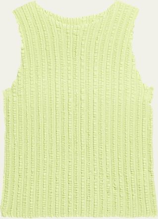 Issey Miyake Jellyfish Pleats Tank Top