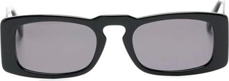Andy Wolf rectangle-frame sunglasses - Black