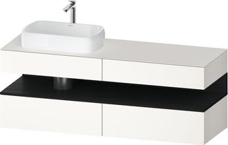 Duravit Qatego Consola Mueble Bajo Lavabo, 2 Extensiones, 2 - Duravit