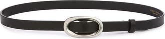 Rag & Bone Harper Leather Belt in Black at Nordstrom, Size X-Small