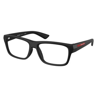 Prada PS 02Tv Optical Frame - male - Prada - Glasses - Black - 56 MM - Accessories