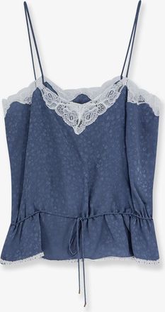 Chlo&eacute; Top in seta stampata - CHLOE - gender_Woman