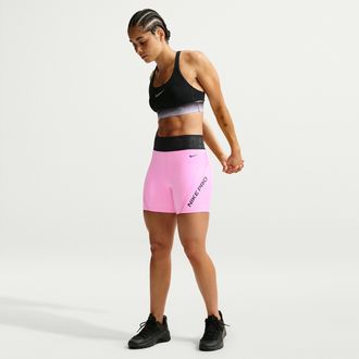 Nike Womens Nike Pro Sculpt Dri-FIT High-Waisted 5 Shorts in Pink | IM9961-621