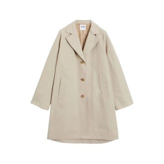 Aspesi Double-breasted Coat - female - Aspesi - Single-Breasted Coats - Beige - S - Coats