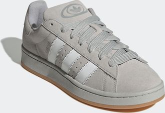 adidas Sneaker ADIDAS ORIGINALS CAMPUS 00s, Damen, Gr. 44, weiss (grau two, cloud wei&szlig;, gum 3), Leder, Synthetik, Schuhe Sneaker