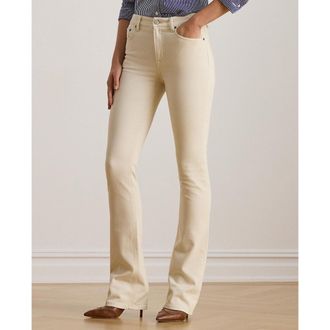 Ralph Lauren Bootcut jeans met hoge taille