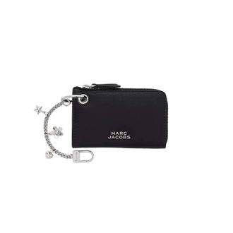 Marc Jacobs Bag Accessories, female, Black, Size: ONE SIZE The Everyday Logo Coin Purse Charm