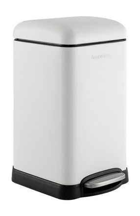 Happimess Betty Retro Mini 3.2-Gallon Step-Open Trash Can in White at Nordstrom, Size Small
