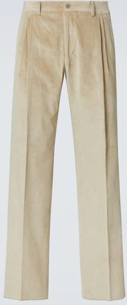 Canali Cotton corduroy straight pants