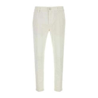 Pantaloni Torino Slim-fit Trousers, male, White, Size: W34 Stretch Denim Jeans