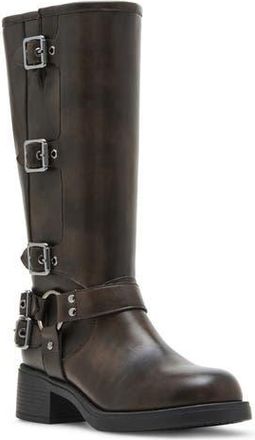 Madden Girl Clara Boot in Dark Brown Distressed at Nordstrom Rack, Size 9.5