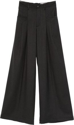 White Sand Trousers Blue And Green-Donna