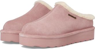 Bearpaw Izzy Platform Lo Womens Slippers Peony : 12 M, Suede