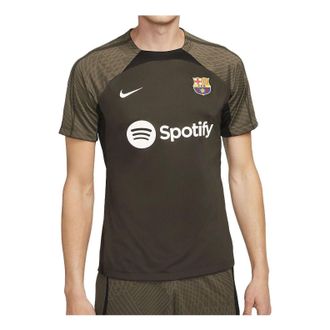 Nike Barcelona Strike Pre-Match Jerseys Olive Green DX3016-358