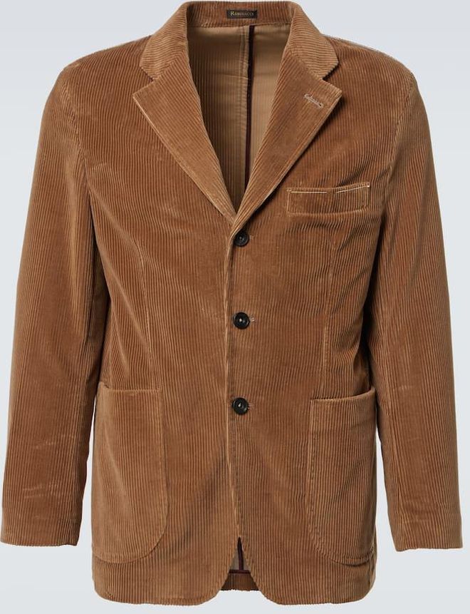 Cotton corduroy blazer