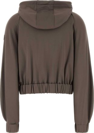 Moncler Womens Mud Stretch Jersey Sweatshirt 22d Maglieria Sweater