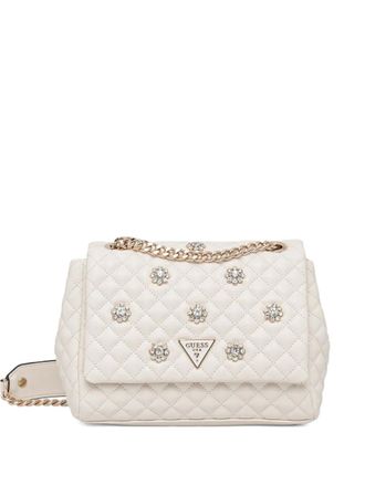 Guess Co Everlee cross body bag - women - Polyurethane - One Size - Neutrals