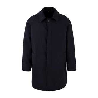 Daniele Alessandrini Single-Breasted Coat - Heren - Mantel - Blauw - 2XL - Polyester - Jassen