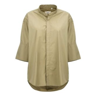Ami Three-quarter Sleeve Shirt Green USH218-CO0063-317