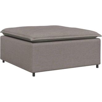 vidaXL Sof&aacute; Modular Con Reposapi&eacute;s, Color Topo, 100 X 100 X 48 Cm Vidaxl