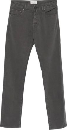 Jacob Cohen Pantaloni con cinque tasche - Grigio