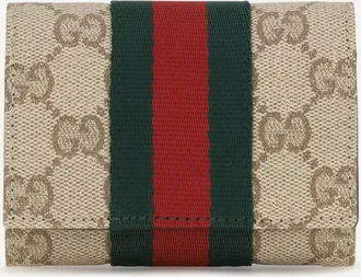 Gucci Portacarte bi-fold con Web Woman UNI