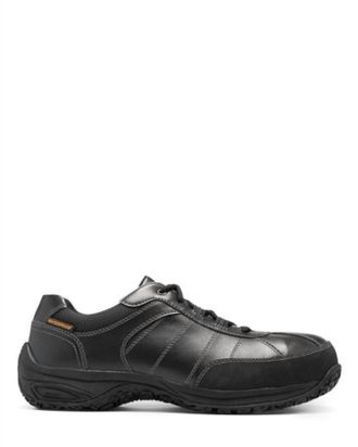 Dunham Mens Lexington Steel Toe Work Shoes In Black