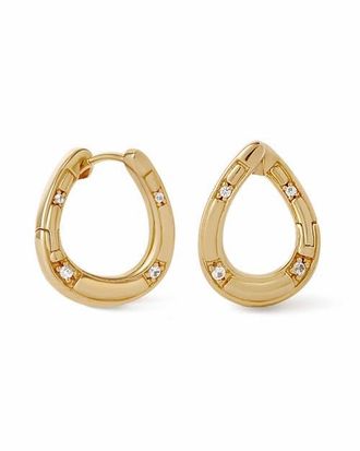 Astley Clarke Gold Biography Horseshoe Twist Hoop Earrings at Nordstrom