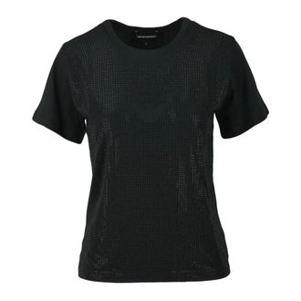 Emporio Armani T-Shirts, female, Black, L, T-Shirt