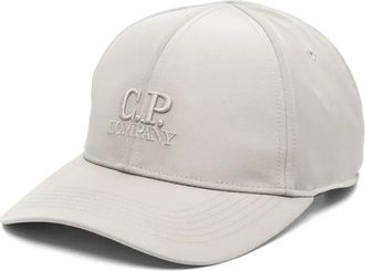 C.P. Company Cappello con logo - Grigio