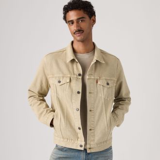 Levi's Trucker Jacket - Mens - 2XL - Yellow / Yellow Sand