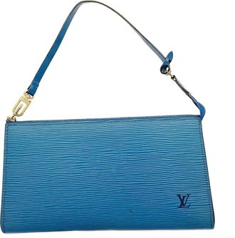 Louis Vuitton Toledo Blue Pouch (Pre-Owned)