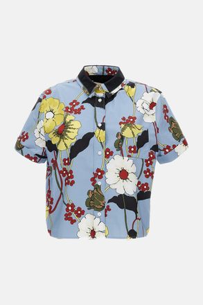Marni Camicia In Poplin A Fiori