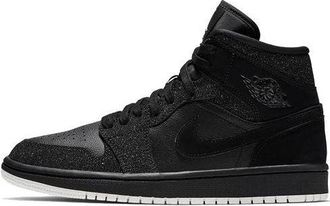 Nike Jordan (WMNS) Air Jordan 1 Mid Black Glitter BQ6472-001