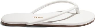 Tkees Lily Tubular Flip Flop in White at Nordstrom, Size 11