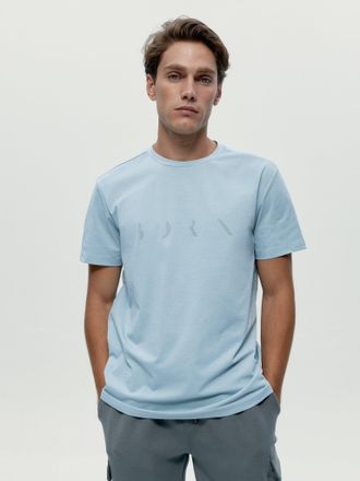 Born Living Yoga T-Shirt Melville Grey Mist