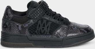 Amiri Printed Python Skel Low-Top Sneakers