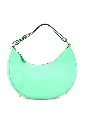 Fendi Fendigraphy Bag Leather Small hobo bag - Green
