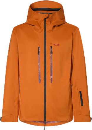 Oakley Mens Tc Outpost Rc Shell Jacket TECH, Orange, XXL