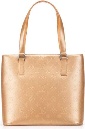 Louis Vuitton Pre-owned Handbags, female, Yellow, Size: ONE SIZE Pre-owned Leather Top Handle Bag