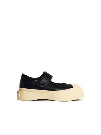 Marni Pablo Black Leather Sneakers