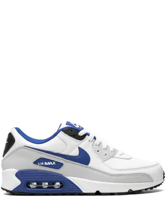 Nike Air Max 90 White/Game Royal sneakers - unisex - Leather - 9
