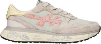 Premiata Lauryn 8184 Sneaker - Dames - Sneakers - Grijs - 37 EU - Leer - Schoenen