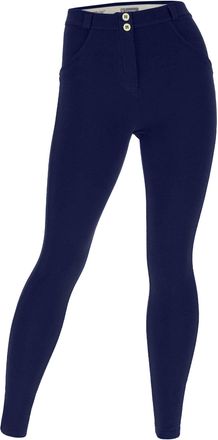 Freddy Leggings FREDDY Leggings WRUP1RC001NS, Damen, Gr. L, EURO, blau (dazzling blau), Obermaterial: 81% Baumwolle CO. 19% Elasthan EL., Hosen Leggings