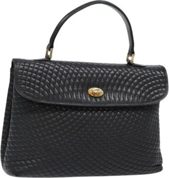 Bally Tweedehands leren handtassen - Dames - Vintage Handtas - Zwart - ONE Size - Vintage