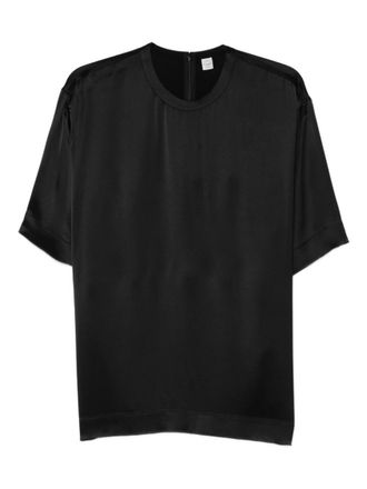 Toteme Black Crew Neck T-Shirt