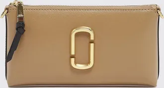 Marc Jacobs Borsa a spalla The Snapshot in pelle bicolore con logo Double J